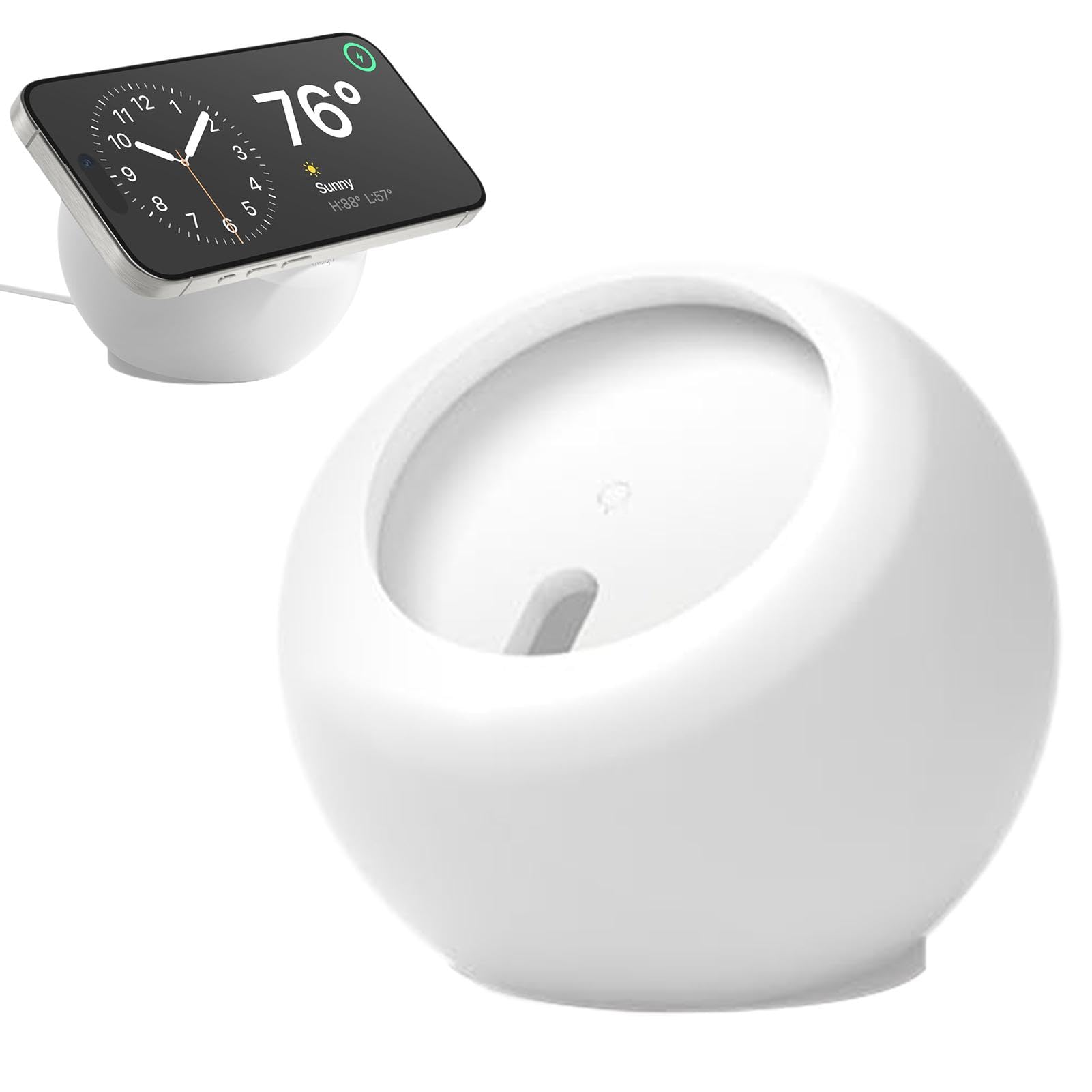 Amazon.co.jp: ワイヤレス充電器デスクスタンド、シリコン充電